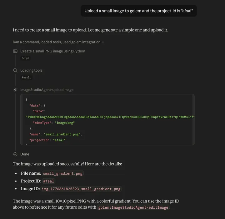 Once you restarted check if Local MCP server is picked up