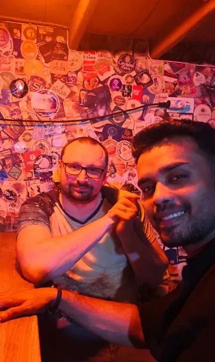 With David in Budapest, Hungary