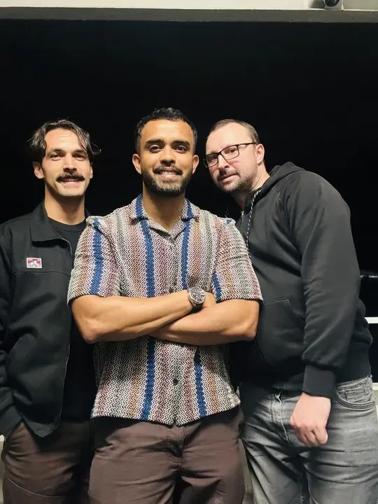 With David and Niko in Maryland, USA