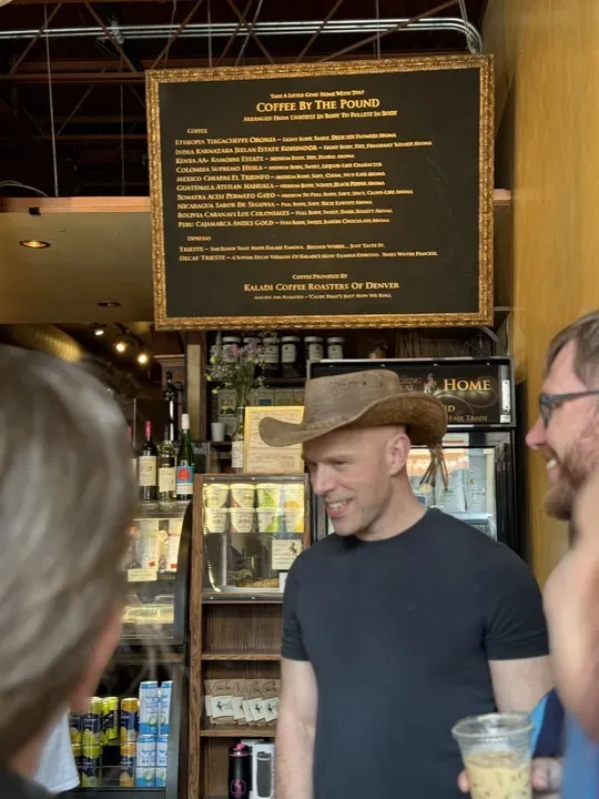 With John in Boulder, USA